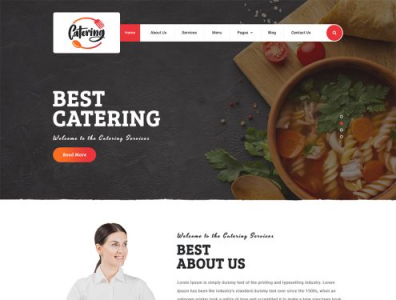 Buy Catering WordPress Theme for Hotel and Motel Business