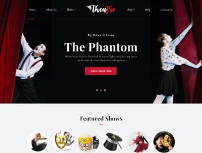 Buy Theatre WordPress Theme for Theatrical Website Owners