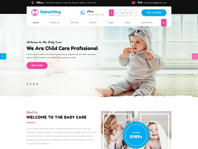 Buy Childcare WordPress Theme For Website Related To Childcare