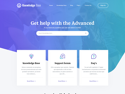 Buy Knowledge Base WordPress Theme For Knowledgebase Websites