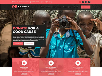 Buy Non Profit WordPress Theme For Trusts and Charity Organizati