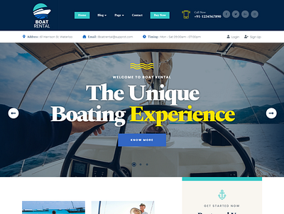 Buy Water Sports WordPress Theme For Attractive Business Website