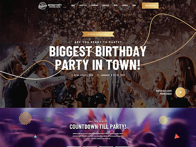 Buy Birthday Party WordPress Theme For Attractive Websites