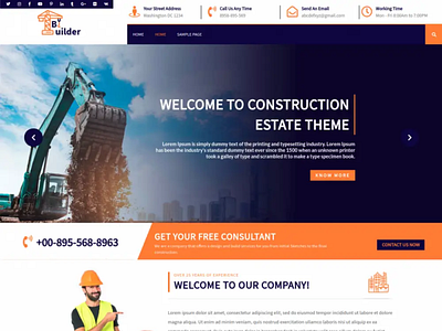 Buy Engineer WordPress Theme For Industrial And Engineering Work