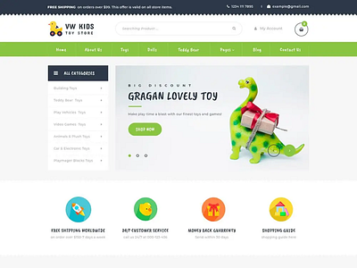 Buy Best Kids WordPress Theme - WP Theme for Kindergartens