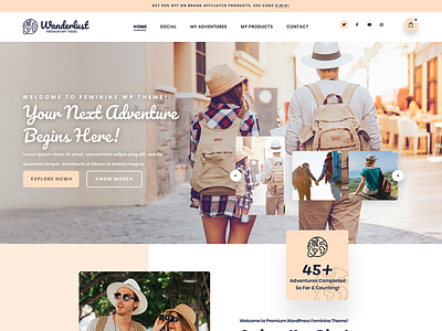 Buy Feminine WordPress Theme For Businesses And Professionals