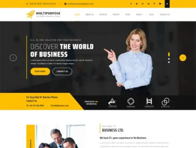 Buy Multipurpose WordPress Theme or Excelling in Various Busines