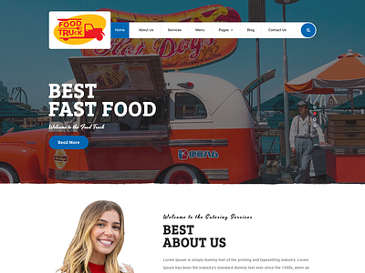 Buy Food Truck WordPress Theme For Food Truckers and Food Vendor