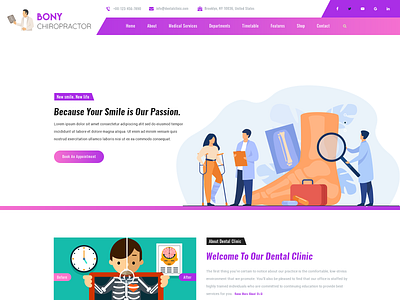 Buy Bony Chiropractor WordPress Theme