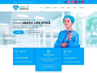 Buy Healing Touch WordPress Theme For Health And Nutrition Coach