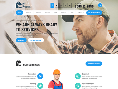 Buy Air Conditioning WordPress Theme For Air Conditioning