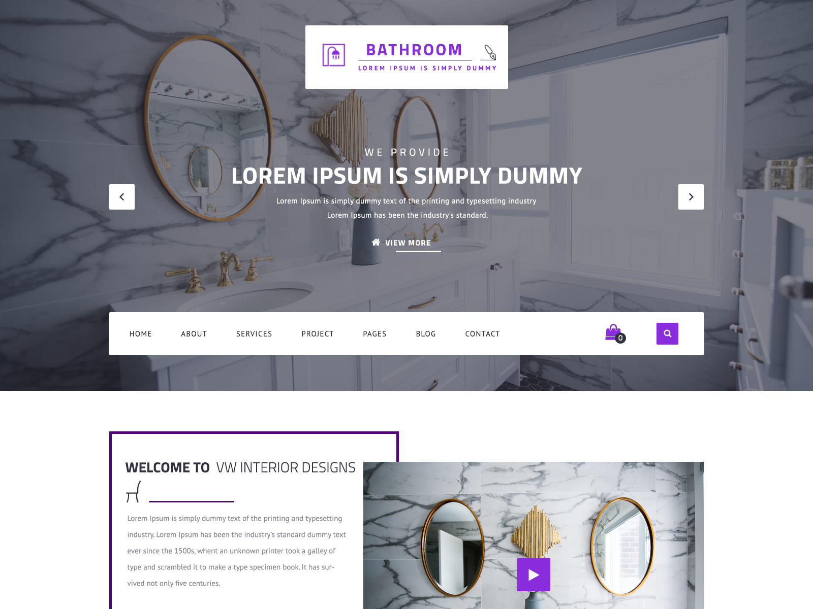 Buy Bathroom WordPress Theme For Bathroom Fittings Suppliers by