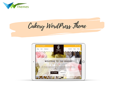 Buy Cakery WordPress Theme For Sumptuous Cake Shop Websites