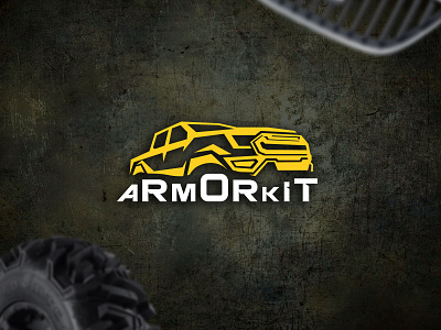 Logo ARMORKIT branding graphic design logo