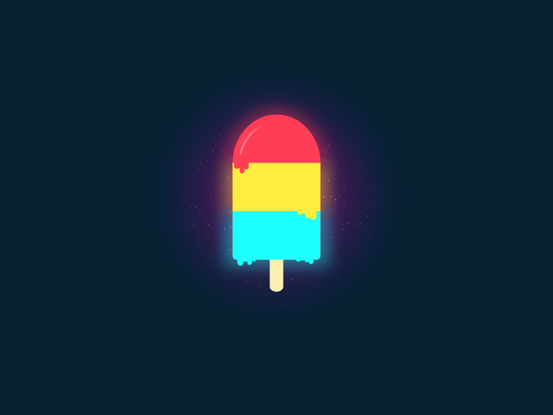 Space Ice Cream by Matthew J.Hiew on Dribbble