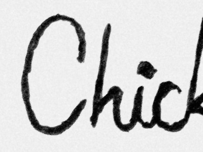 Chick-In logo typography