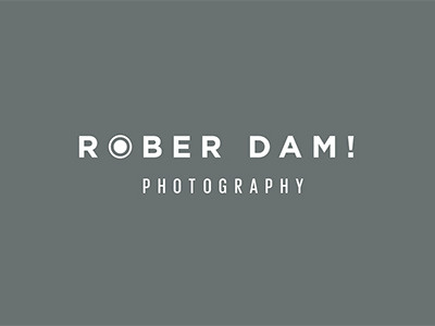 ROBERT DAM! logo typography