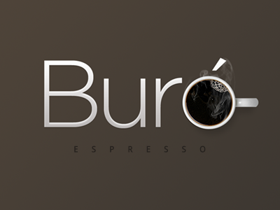 Buró ESPRESSO logo typography