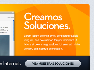 Creamos Soluciones. website