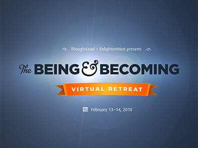 The BEING & BECOMING Virtual Retreat logo