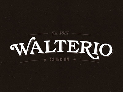 Walterio bar logo
