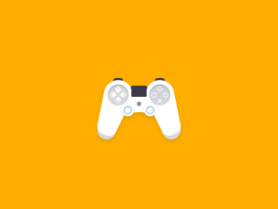 Dribbble4 controller design flat icon icons illustration