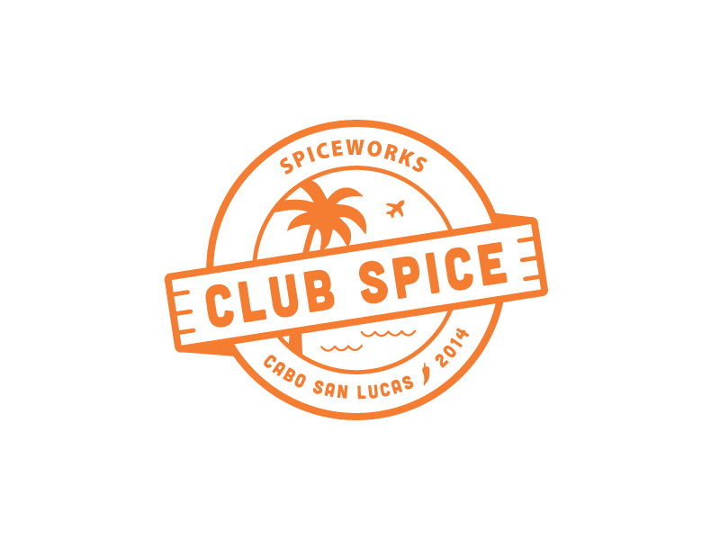 Club Spice Logo by Marivi Carlton for Spiceworks on Dribbble