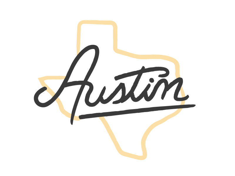 Austin austin lettering type