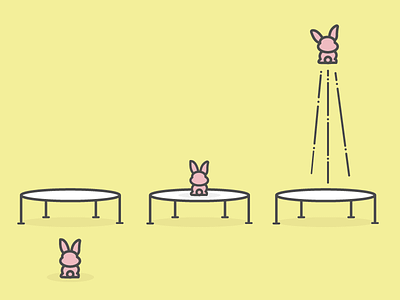 Bunny Trampoline bunny jump trampoline