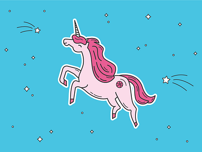 Dribbble Unicorns