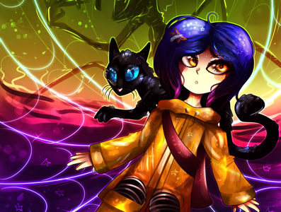 Coraline and the secret door by rocioam7 -Available for work - COMM ...