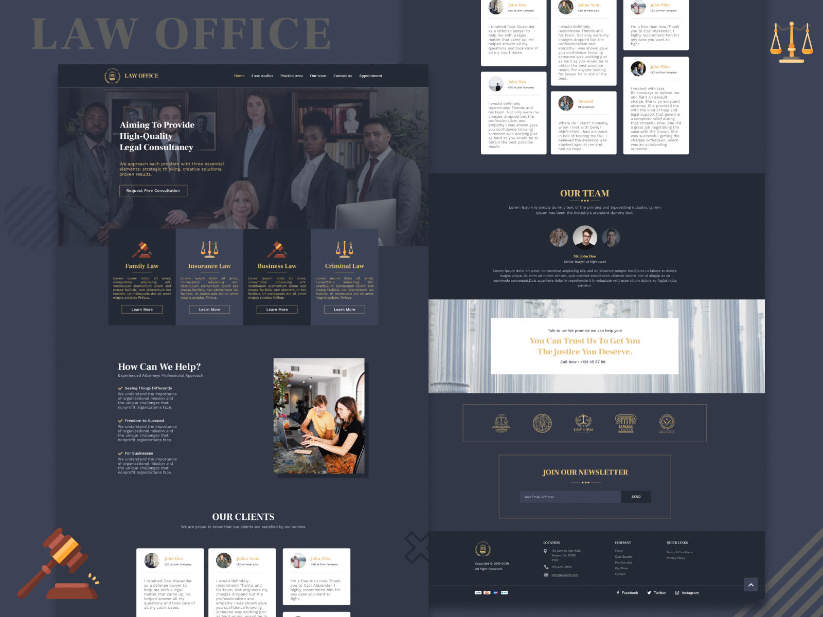 law firm website