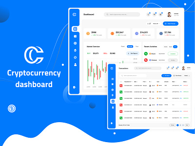 Cryptocurrency Dashboard〽️ bitcoin wallet bitcoin wallet admin theme crypto trading crypto wallet crypto wallet cryptocurrency interface interface uiux ui ethereum trading ui trading ui trading dashboard user dashboard ux design wallet yellow