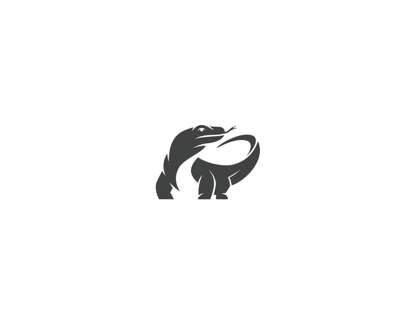 Lizard adobe animate animated gif animation animation 2d art branding flat framebyframe icon lizard logo minimal moov vector web