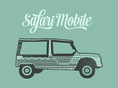 Safari Mobile illustrator ios mobile safari vector voyage webkit