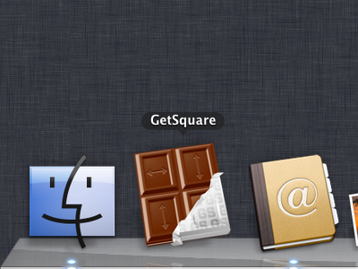 Getsquare app icon app brown chocolate icon