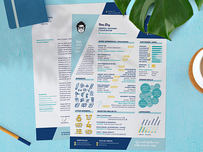 Creative CV/Resume design creative cv creative jobs creative resume cv cv design cv resume cv resume template graphic design graphicdesign infographic infographics job application job hunt job hunting layout layout design letter design resume resume design resume layout