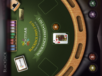 Blackjack blackjack casino chip mobile poker ui