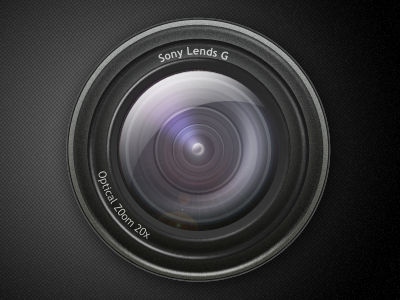 Camera Lens cemare icon lens sony technology