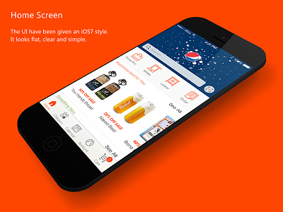 Redesign YiHaoDian app ios iphone redesign ui yihaodian
