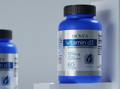 CGI Vitamin 3d 3d modeling bottle cgi modeling packaging product remedy render