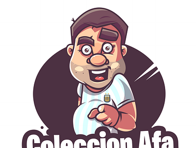 fan boy logo argentina cartoon character characterdesign funny funny character illustration illustrator logo vector vectorart