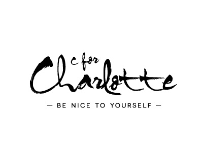 C for Charlotte branding logo logotype wordmark
