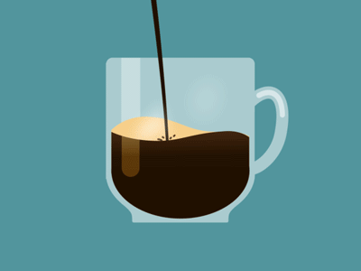Coffee, anyone? animation hot coffee illustration liquid