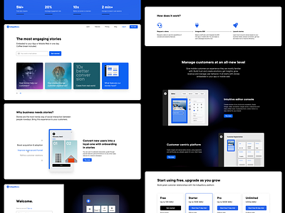 Landing Page for Story Management Tool design graphic design index page interface landing landing design landing page design landingpage lp story ui ui ux uidesign ux uxui