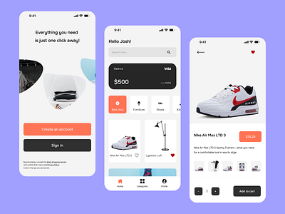 Online store app