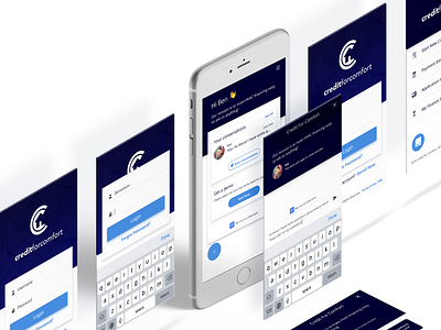 Credit for Comfort | UI/UX 2019 web app design