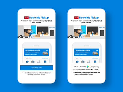 Dockside Pickup push notifications
