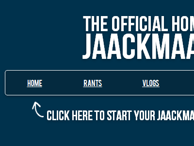JaackMaate's Site css html jaackmaate jquery
