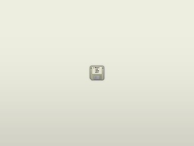 Floppy Disk 32px disk floppy icon small
